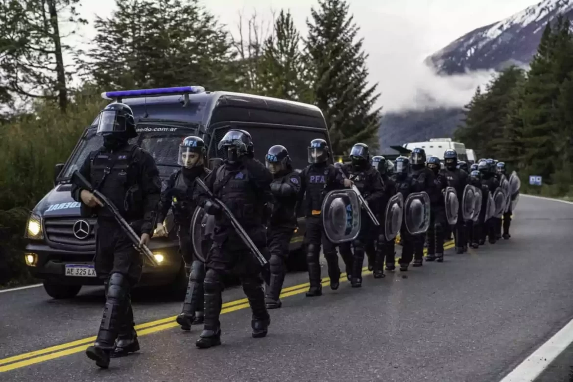 desalojo de mapuches