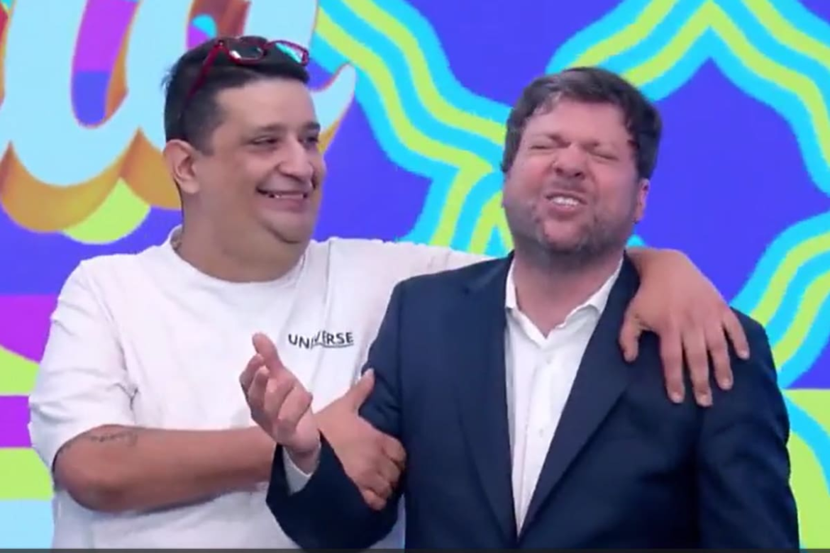 La sorpresa de Guido Kaczka al reencontrarse con un amigo de la infancia en su programa
