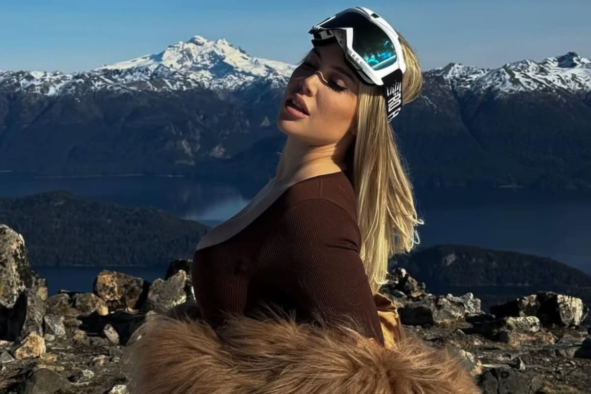 Las vacaciones de Wanda Nara con sus cinco hijos en Las vacaciones de Wanda Nara con sus cinco hijos en Villa La Angostura: avión privado, esquí y asado