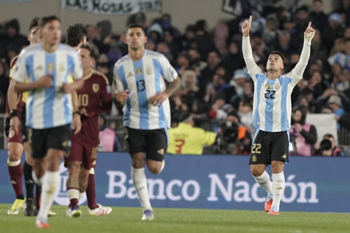 Argentina vs. Venezuela, en vivo: el partido de las eliminatorias sudamericanas minuto a minuto