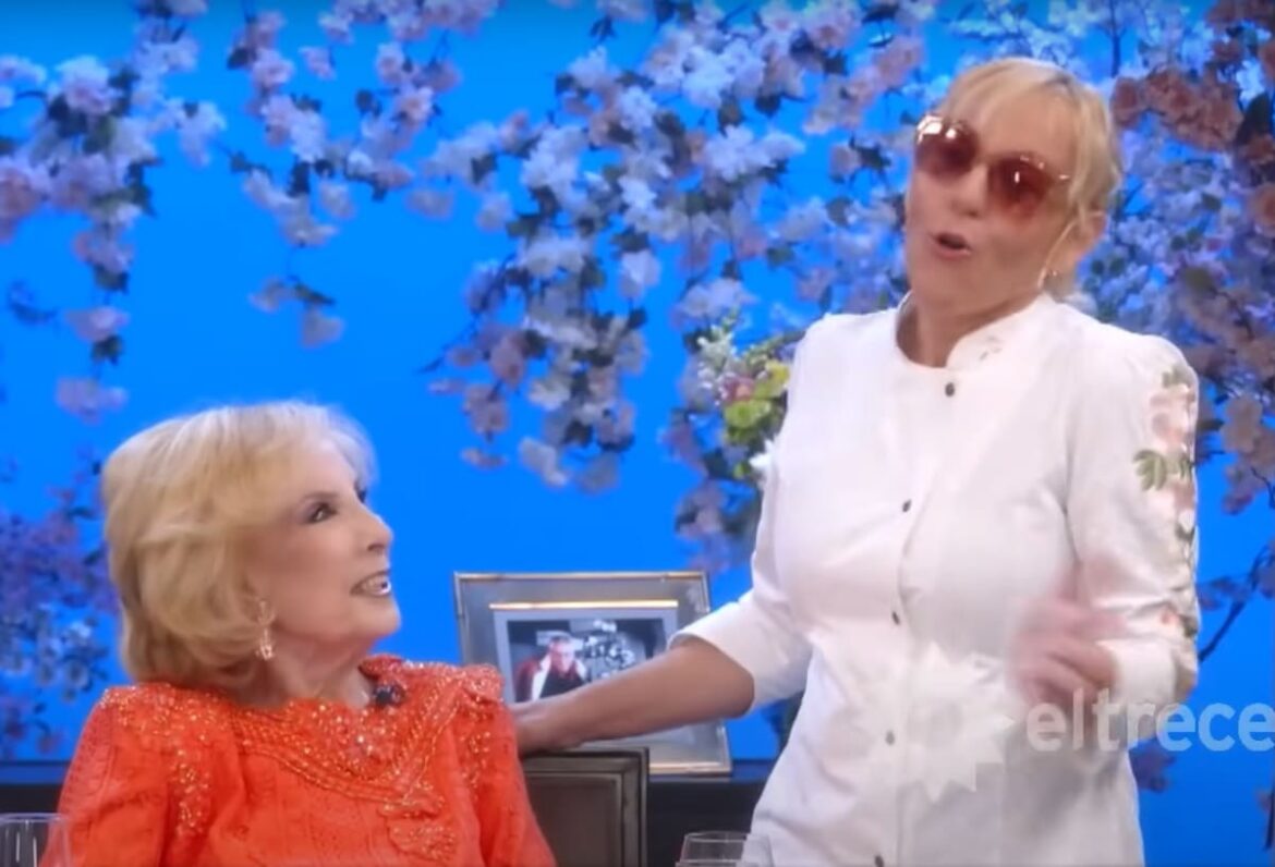 El motivo por el que Jimena Monteverde apareció en el programa de Mirtha con lentes oscuros