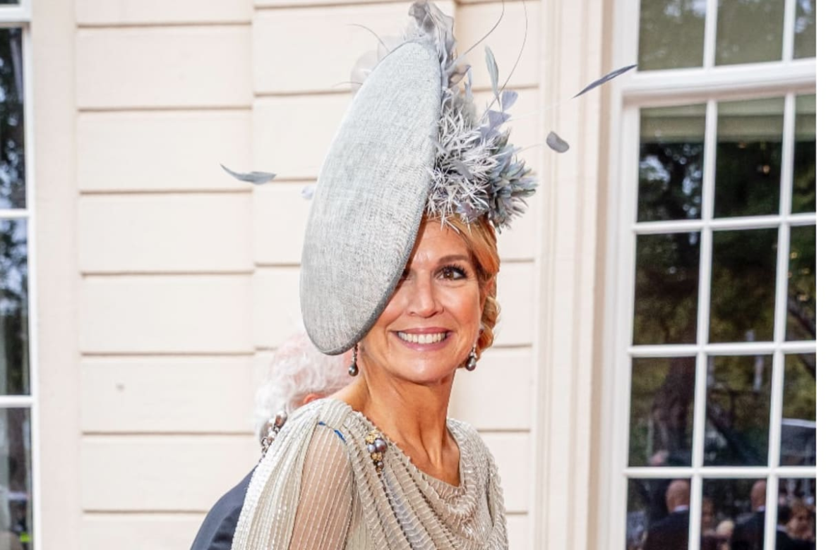 El sofisticado y brillante vestido “repetido” con el que Máxima Zorreguieta deslumbró en el Día del Príncipe