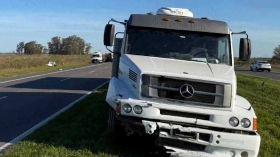 Murió un niño de cuatro años en un choque en la autopista Rosario-Santa Fe