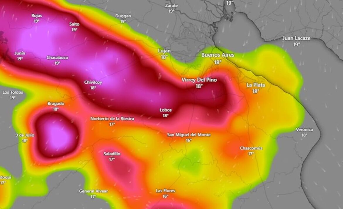 Qué dice la alerta meteorológica que rige para este viernes 19 de septiembre