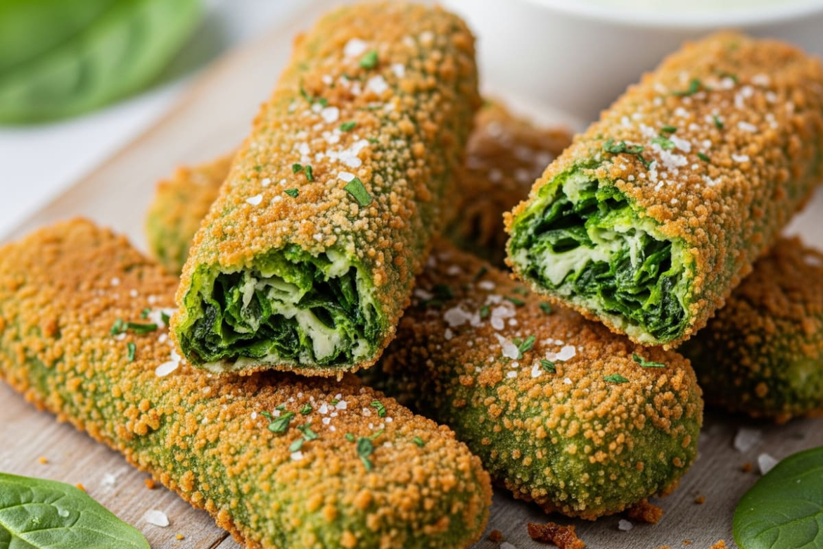 Sin harina ni fritura: los bastones de espinaca caseros que podés hacer en pocos minutos