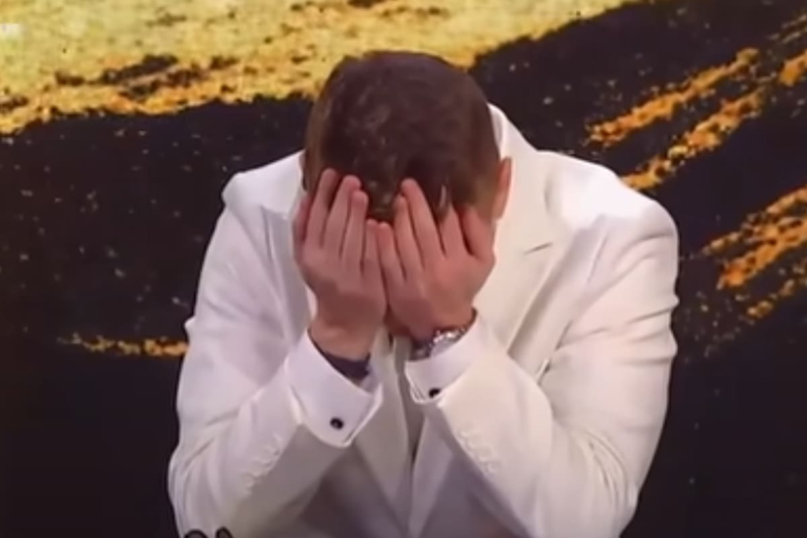 Video: así fue el momento en que Santiago del Moro leyó que el Martín Fierro de Oro era para él