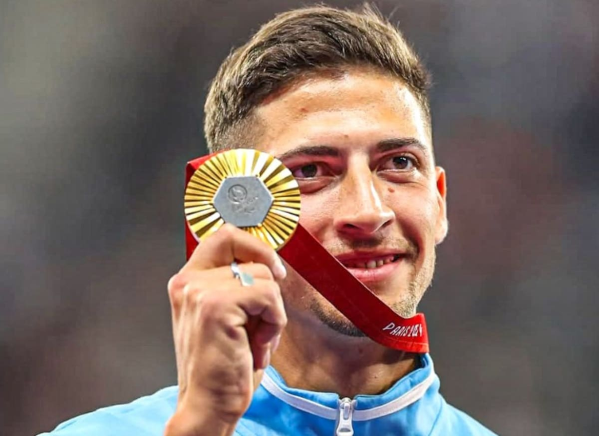 El increíble salto con el que un argentino ganó la medalla de oro en el Mundial de Para Atletismo