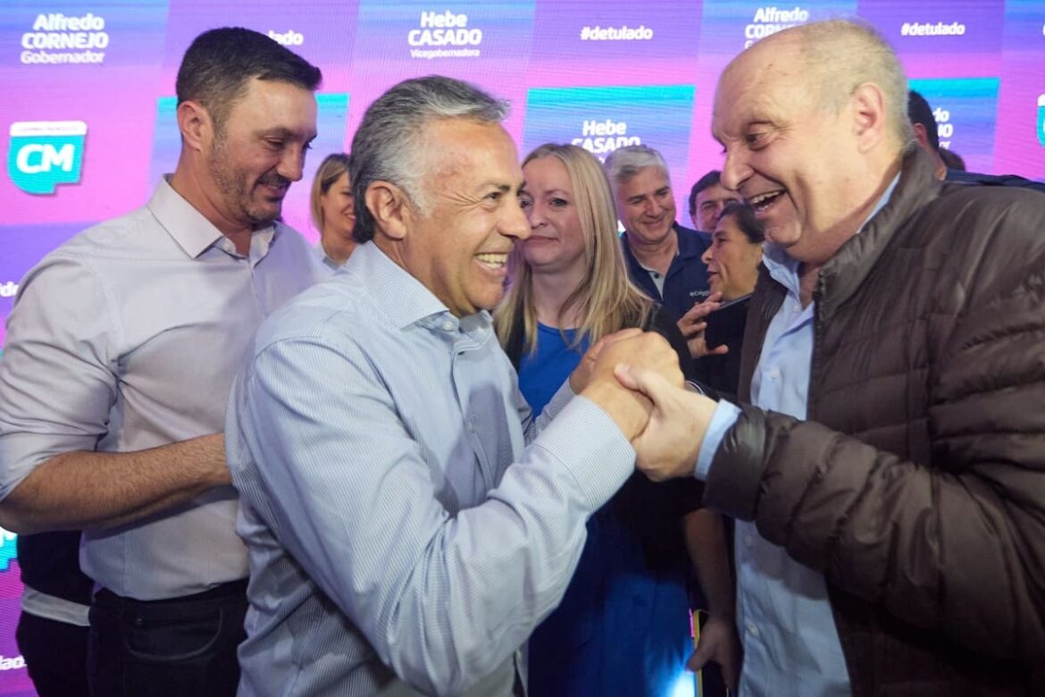 En Mendoza, la alianza entre Milei y Cornejo obtuvo una En Mendoza, la alianza entre Milei y Cornejo obtuvo una amplia mayoría y cuatro de las cinco bancas en juego