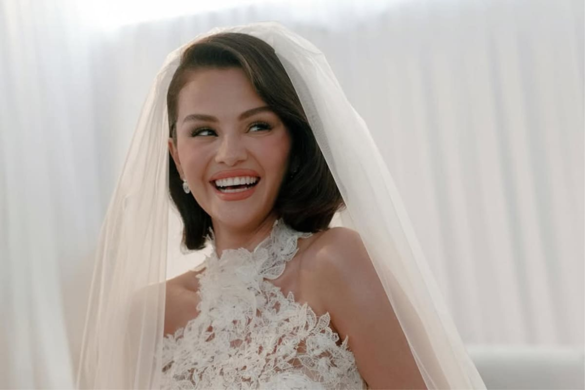 Selena Gomez compartió fotos inéditas de su soñada boda con Benny Blanco