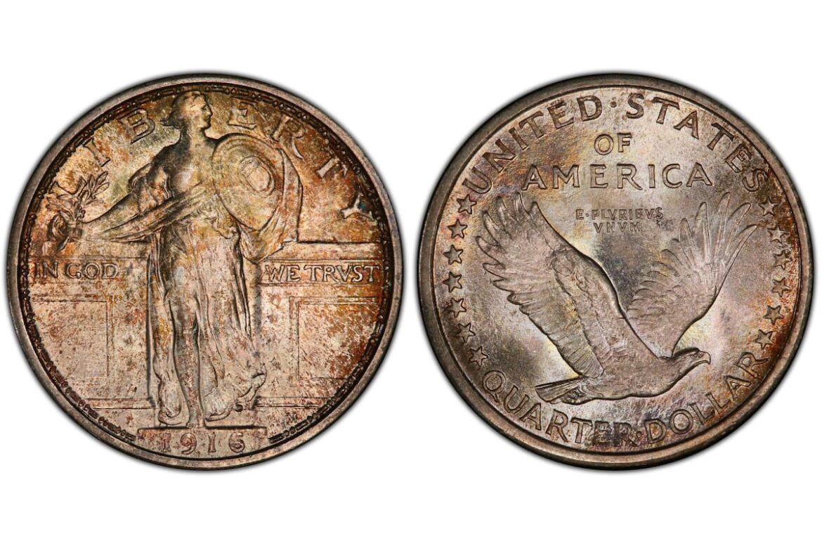 “Standing Liberty Quarters”, la moneda de 25 centavos que puede valer US$75.000: qué año hay que buscar
