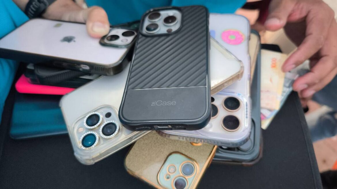 Atraparon a un ladrón con 12 celulares robados en una fiesta electrónica en Costanera Norte