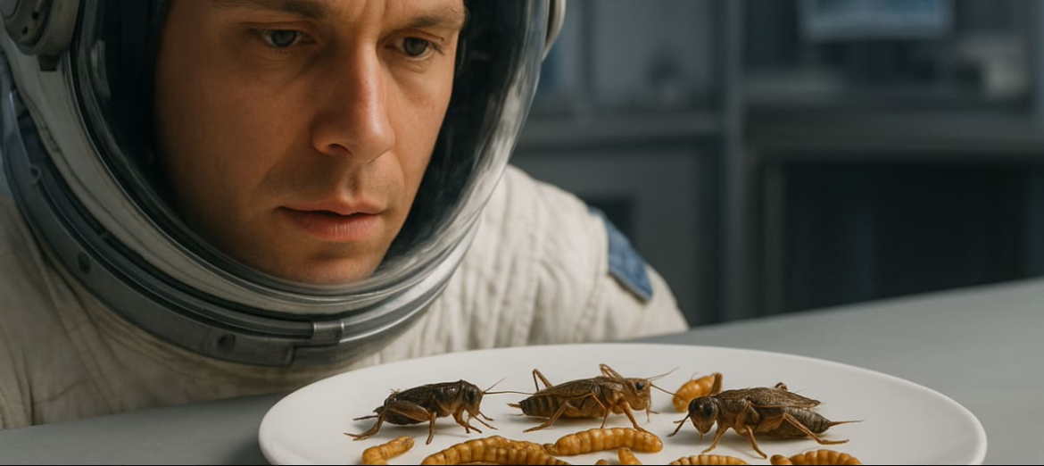 La Agencia Espacial Europea le apuesta a los insectos como alimento del futuro espacial